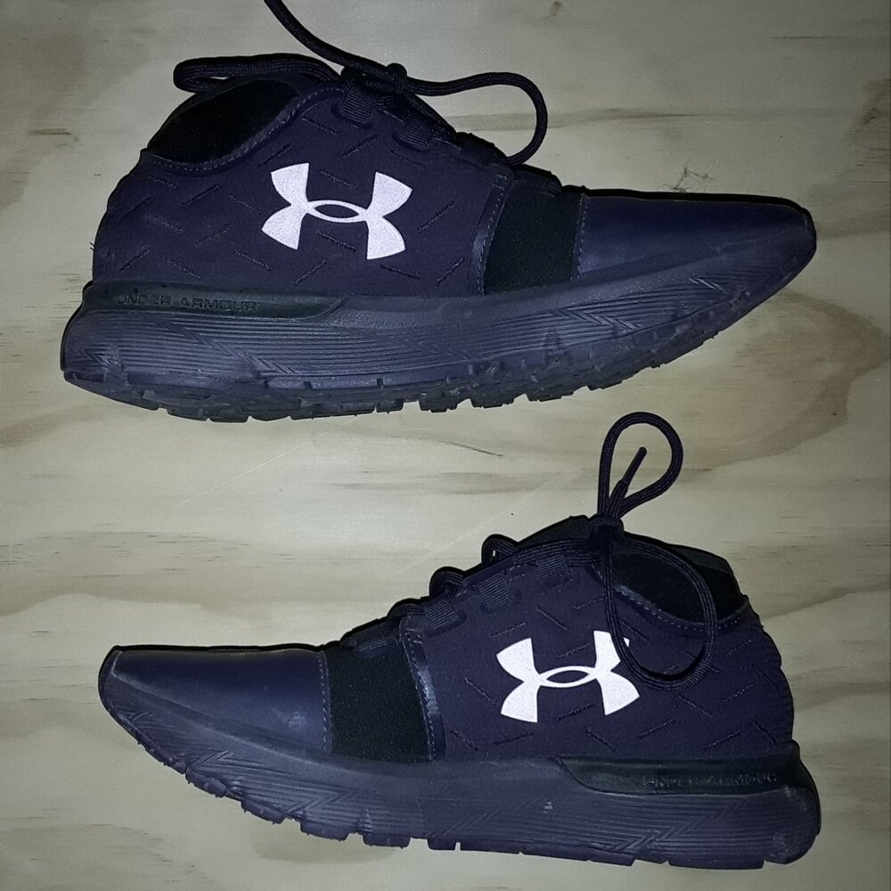 Under Armour | Women’s UA Coldgear Reactor | Purple and Black | Size 8 - Picture 6 of 16